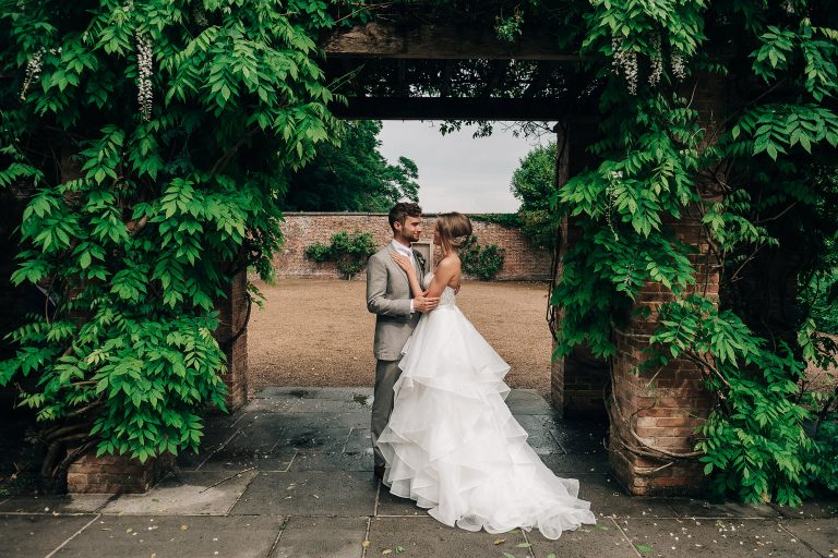 Bride and Groom at Charlton House Wedding