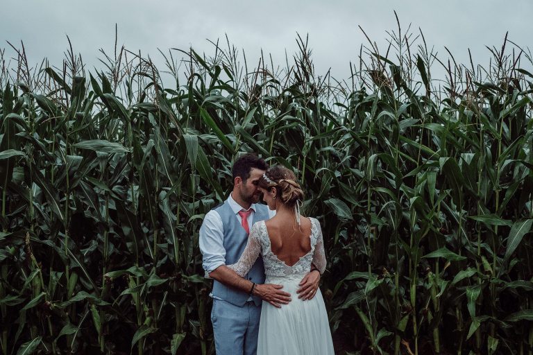 A Beautiful at-Home Tipi Wedding