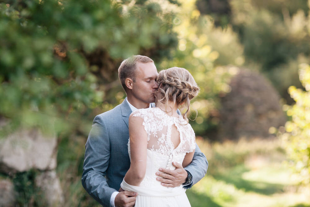 First Look at Eden Project Wedding